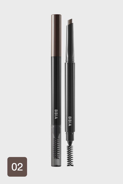 Bbia Last Auto Eyebrow Pencil Renewal - 02 Dark Brown 