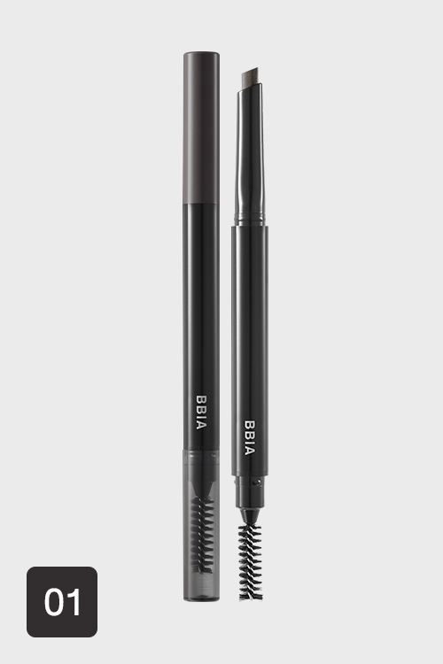 Bbia Last Auto Eyebrow Pencil Renewal - 01 Charcoal